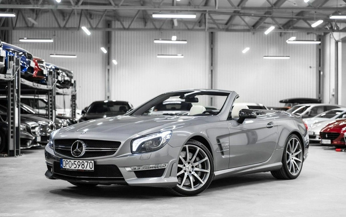 samochody osobowe Mercedes-Benz SL cena 537000 przebieg: 50000, rok produkcji 2013 z Kamień Krajeński